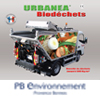 La mini-benne Urbanea de PB Environnement adaptée aux biodéchets alimentaires